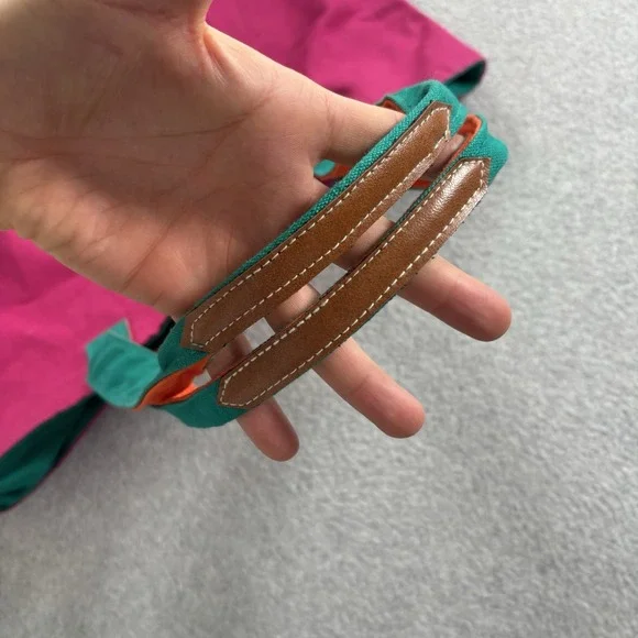 Vintage 1994 THE FLINTSTONES Hand Bag Purse Tote Medium Rare - VG - Picture 5 of 11